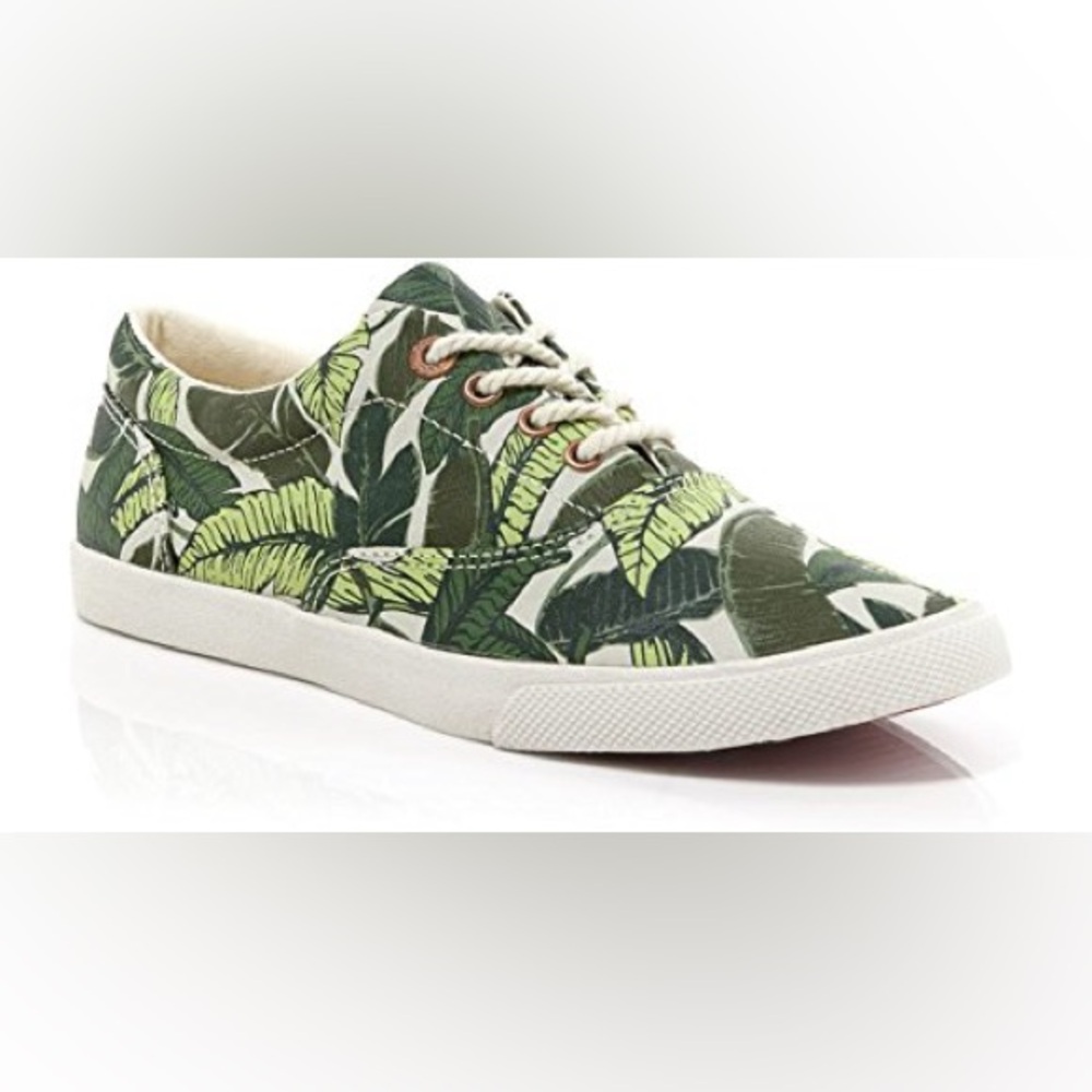 Bucket Feet Women's Tropical Green Sneakers